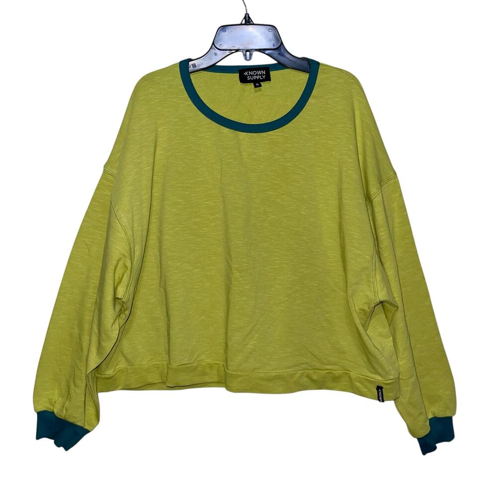 Known Supply Organic Pullover Ada Boxy French Terry
